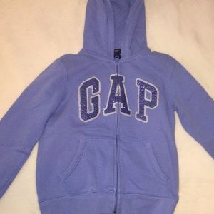 gap jacket with hood and pockets